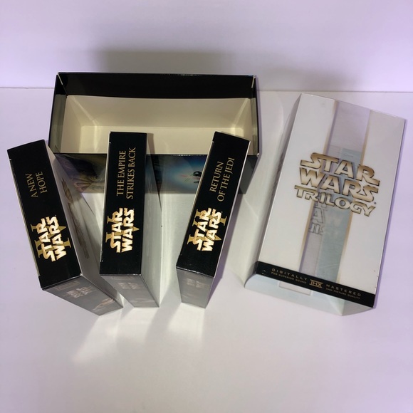 Vintage! Rare! Star Wars Trilogy VHS Box Set, 2000 Lucasfilm LTD - Picture 14 of 15